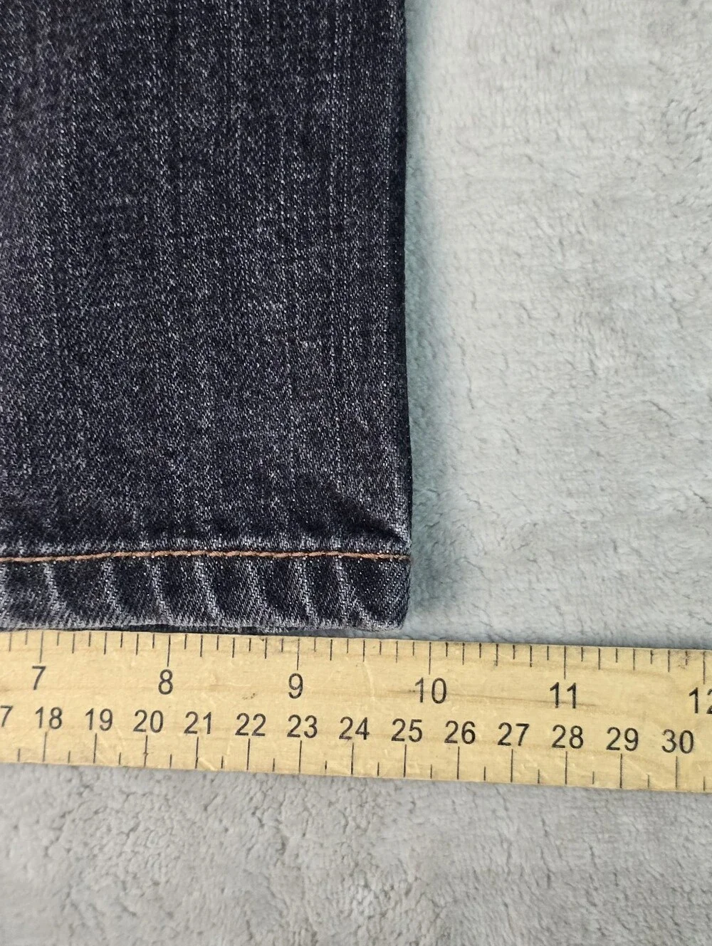 Levi’s 527 Low Boot Cut Jeans Men’s 36x32 Black Wash Denim